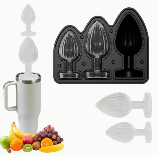 Moule à glace forme de plug en silicone